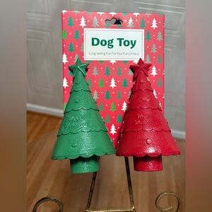 Jmle  Christmas  Tree 🌲 Paws For The Season   7” Dog Toy   With Squeaker.
